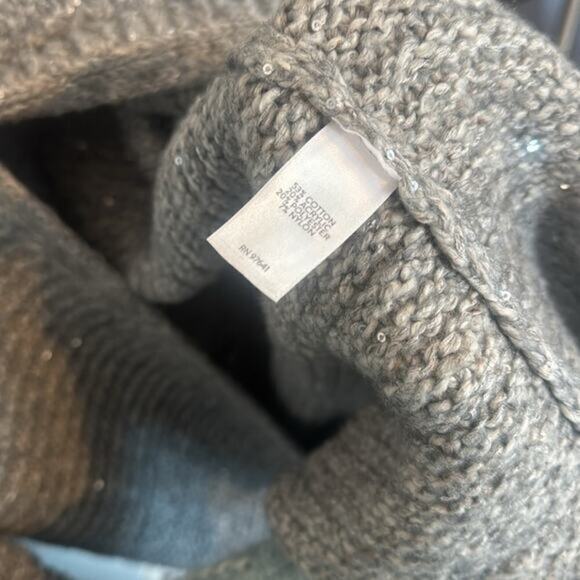 J. Jill two button sparkly knit cardigan - Picture 4 of 4